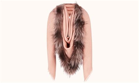 fendi fox fur shawl|OMG, FENDI's new 'Touch of Fur' shawl reminds us of.